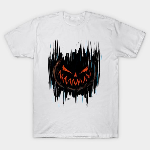 Autumn’s Glowing Eyes T-Shirt by Magic Whiskey ART